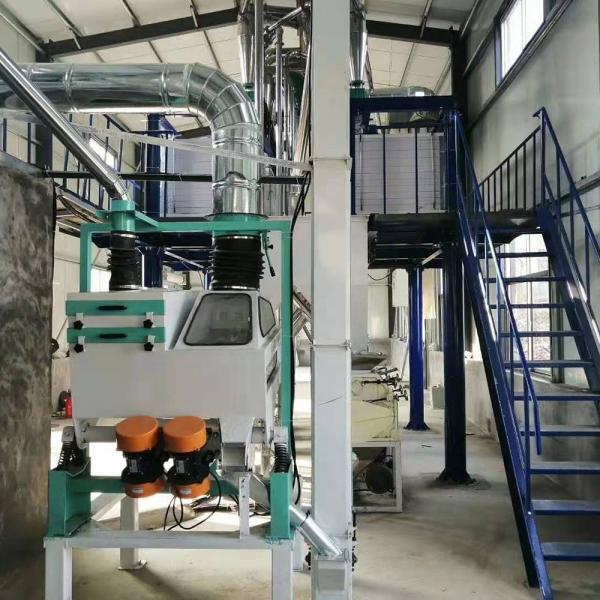 30-500 tpd máquina de moagem de farinha de trigo integral de rolos usados no Bangladesh