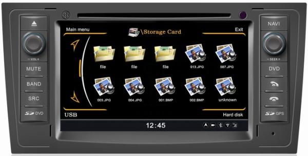 Ouchuangbo Audio Video RDS S100 Platform Audi A6(1997-2004) with Bluetooth TV iPod GPS Player 3G WiFi SWC OCB-102