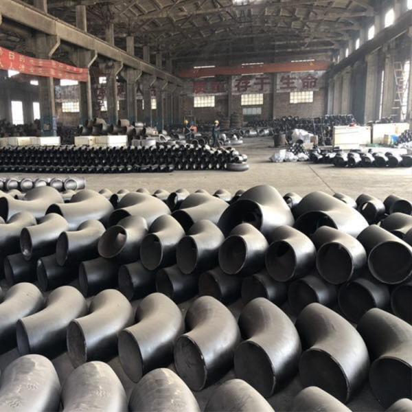 Asme B16.9 Carbon Steel 90 Degree Elbow Welding Seamless Pipe Fitting A234 Wpb