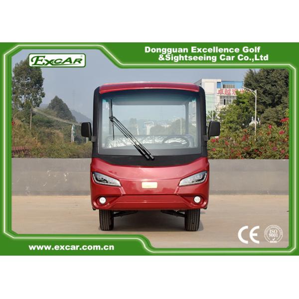 100% Waterproof Electric Sightseeing Cart For 14 Passenger AC system