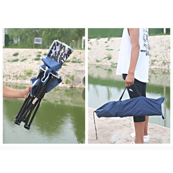 Outdoor Camping Folding Chair with Oxford Fabric Material and Customized Request