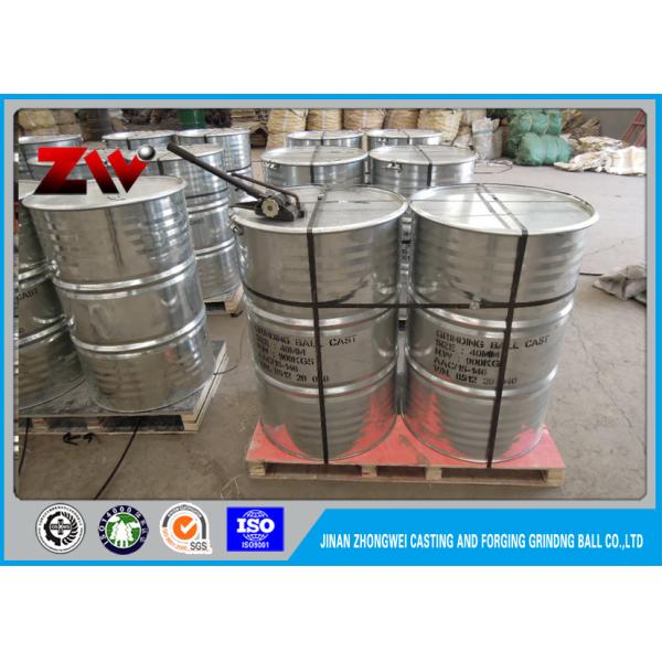 Cement Plant hot rolling steel balls with B2 B3 B4 60Mn materials for ball mill media
