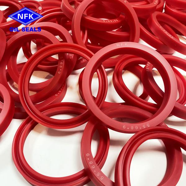 Custom Hydraulic Piston Seal U-SEAL with Polyurethane Material for High Pressure Resistance (35MPa)