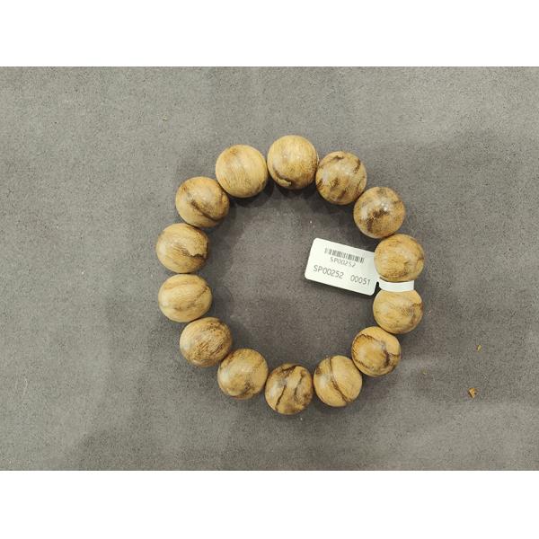 10mm Bead Size Chinese Oud Prayer Beads Bracelet Adjustable For Spiritual Connection