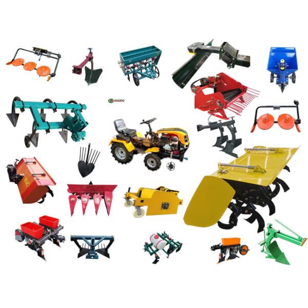 Synchronized 4x4 Lawn Tractor Single Cylinder Mini Farm Tractor