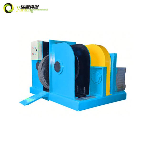 Heavy-Duty Twin Hook Tire Debeader for Scrap Removal
