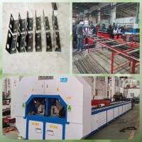 Estrutura de aço Construção ângulo de aço Máquina automática de perfurar e cortar
