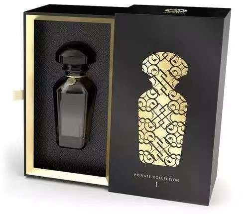 Black Custom Perfume Gift Boxes Perfume Bottle Box Wtih EVA