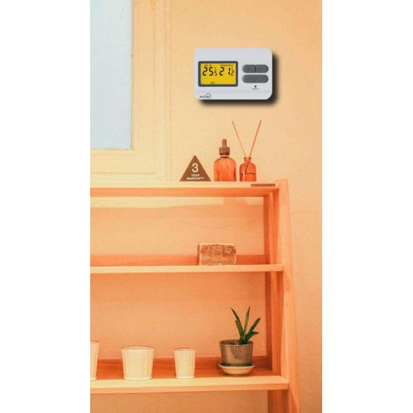 New ABS Material , Digital Programmable Room Thermostat for Home / Office