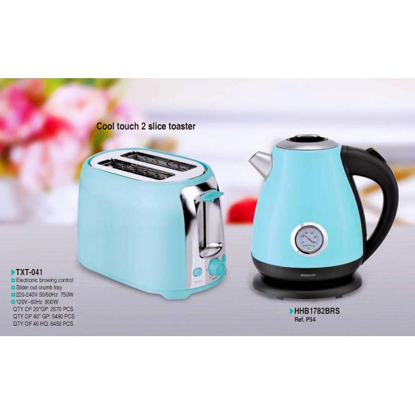 Stainless Steel Toaster App-Controlled NO Power Cord Copper H03VV-F 3G X 0.75mm2 75cm