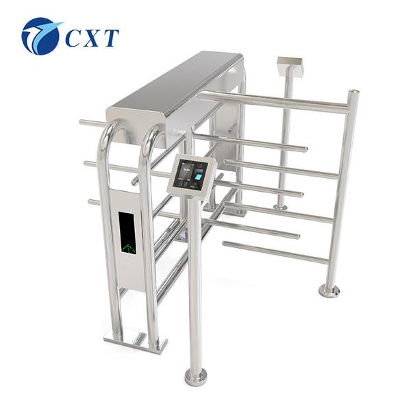 Automatic Full Height Turnstile with Brushless Motor and Corrosion Resistant 304 Stainless Steel for High Security Access Control