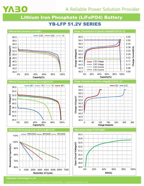 51.2V 100Ah 48V LiFePO4 Battery 5kwh 7kwh 10kwh Lithium Solar Energy Storage