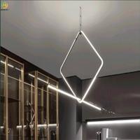 Home Hotel Metals Art Baking Paint Black G9 Modern  Pendant Light