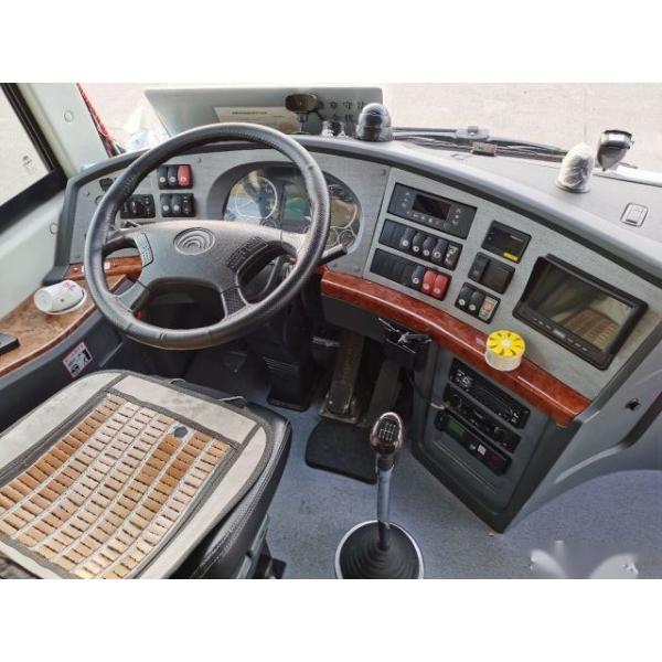 Moteur arrière de direction de Yutong 49 Seat ZK6110 2ème de main d'autobus de portes gauches gauches de la direction deux