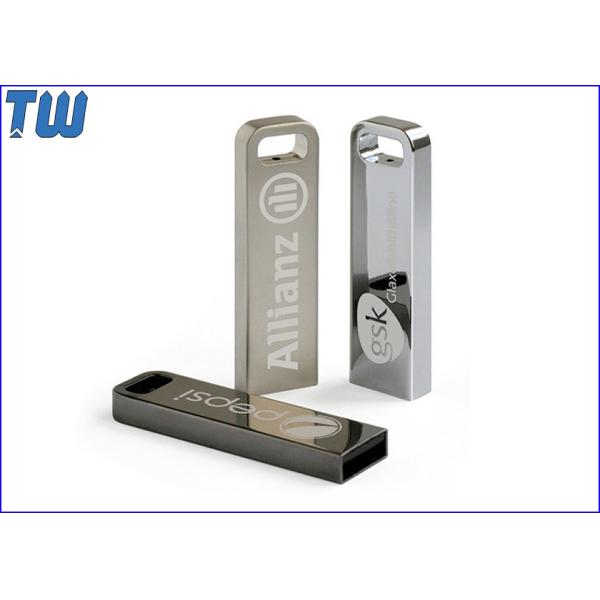Rectangle Slim Multi Metal Color 4GB USB Memory Stick Pen Drives