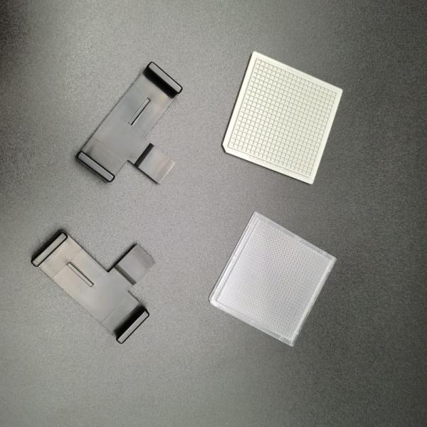 Eco Friendly PP Waffle Pack Lids Clips 2 Inch Injection Molding