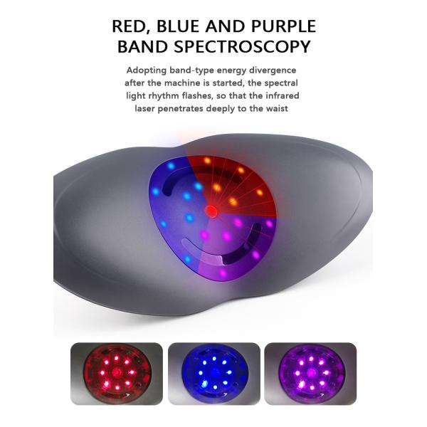 DC12V Heated Waist Belt For Pain Relief ODM Vibration And Heat Massage Belt