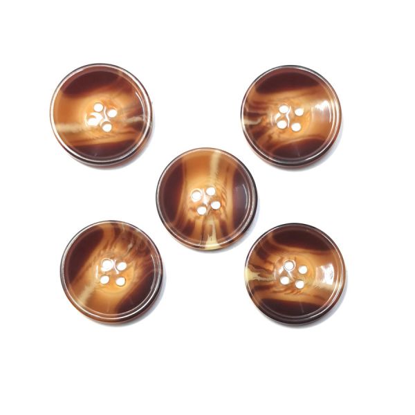 Fashion Garment Resin Buttons 8mm - 28mm Mixed Colors Customizable