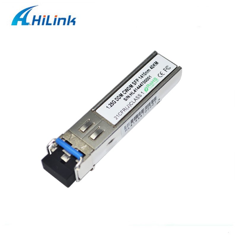 DOM DDM модулей OEM 1.25G CWDM 1270~1610nm 40KM двойные LC CWDM SFP