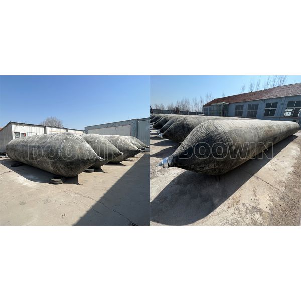 Anti Explosion Barge Launching Airbags 5m - 30m Marine Rubber Airbags For Haul Out