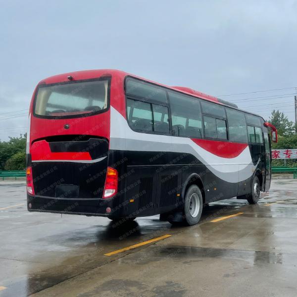 Manual Transmission 57 Seats Used Buses with Well Refurbished Interior and 11R22.5 Tires