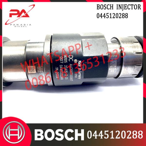 Injetor de combustível comum original 0445120288 A471070058780 do trilho A4710700587 0986435624 47100700587 0445120288 0445120287