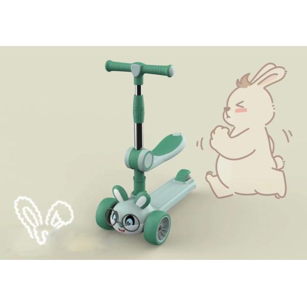 Регулируемый легкий детский 3-колесный скутер для детей 3-8 лет