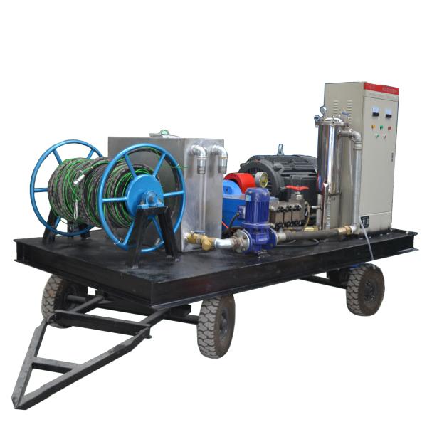 10-85l/min High Pressure Water Blasting Machine 500Bar-2800Bar with Battery Electric Start