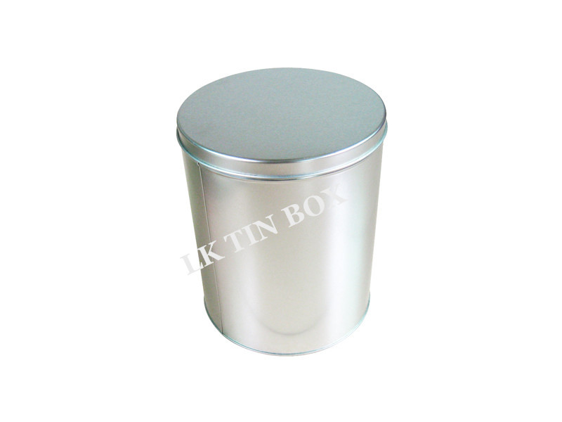 Metal Cylinder Round Tin Box For Chrismas Holiday And Halloween Candy Packaging