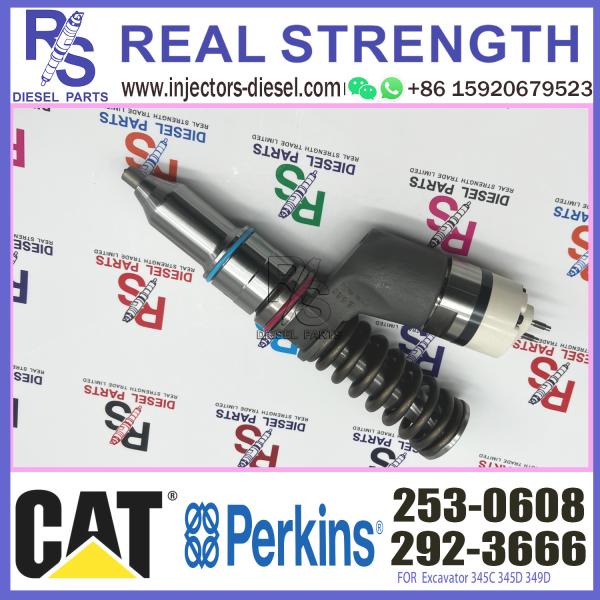 Injetor de combustível quente 2530608 das peças de motor diesel da venda 253-0608 ou injetor 253-0608 2530608 para a máquina escavadora