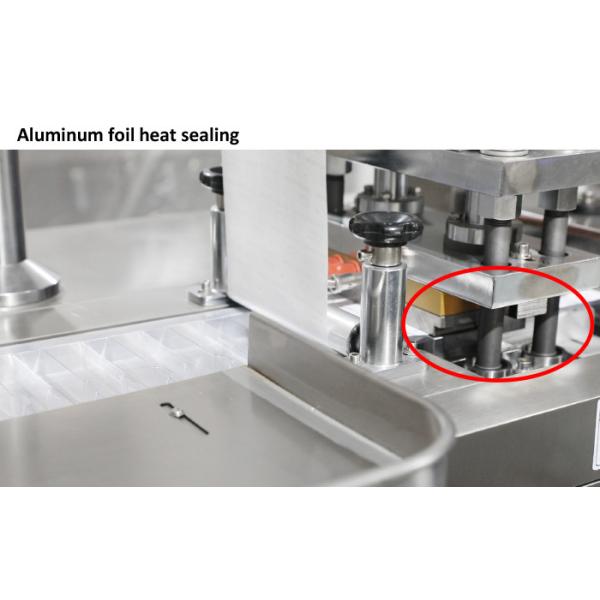 Automatic Medicine Strip Packing Machine With PVC Blister Forming Sealing And Cutting