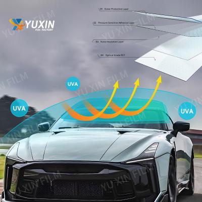 Car Window 1ply Primary Film 12 Inches Width For Long Lasting Sample Available
