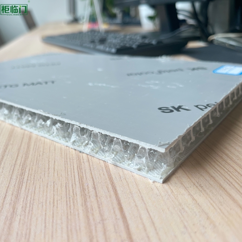Double SPC Sheets SPVC Honeycomb Panel With SPVC Core