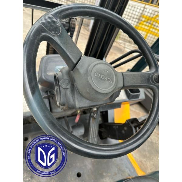 8t 8FDA80 Toyota Использованный вилочный погрузчик Мощный Использованный вилочный погрузчик Гидравлическая машина