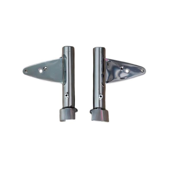 CG125 Headlight Bracket Chrome Metal Front Lamp Mount Suitable for 125 Top Rod Motorcycle Headlight Fixing Mount