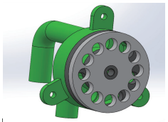 Diameter 3100mm Rotary Disk Filter Steel Structure Wastewater Disk Filters