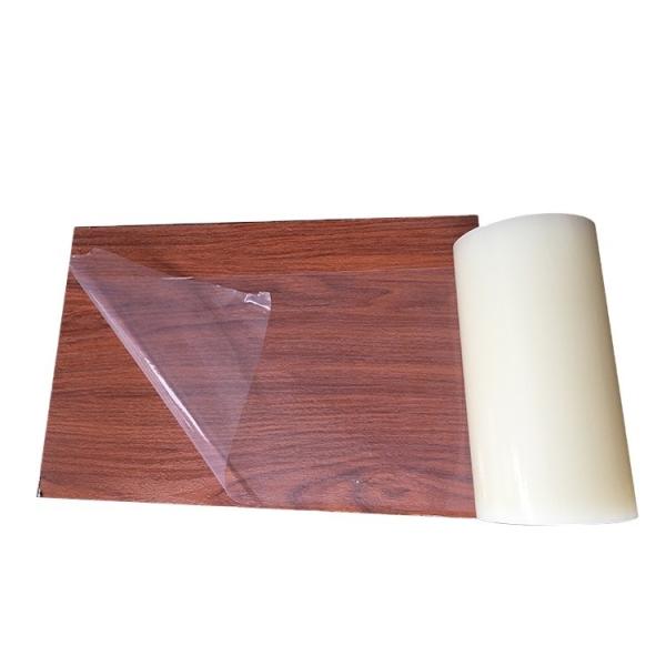 Transparent Color Self Adhesive Hard Wood Flooring Protective Film Roll For Temporary Floor Protection