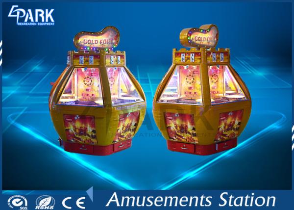 CE Certificated Redemption Game Machine Gold Fort Multi Play Support