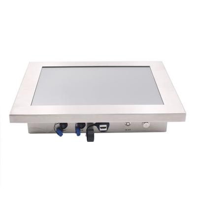 12.1'' Stainless Steel Touch Panel PC With Optional Wireless And IP65/67/68 Waterproofing