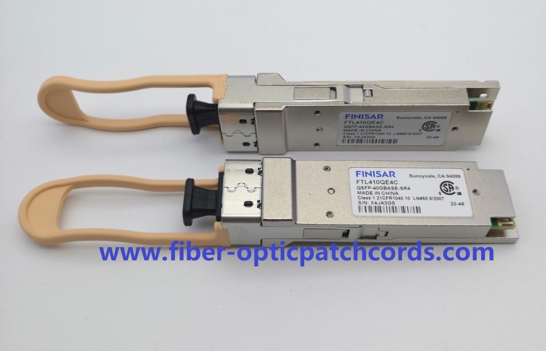 Оптически модуль Finisar FTL410QE4C 40BASE-SR4 QSFP+ 850nm 150m приемопередатчика Gen4