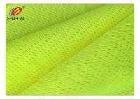 Tissu 100% réfléchissant de sécurité de polyester fluorescent pour l'uniforme de police