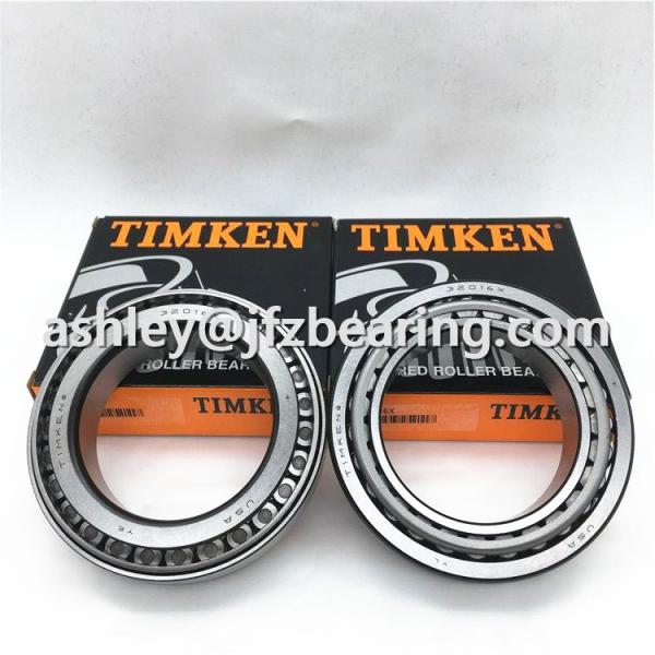 Timken X32016X , Y32016X Tapered Roller Bearing Cone and Cup Set, Steel, Metric, 80mm ID, 125mm OD,  32016 Bearing
