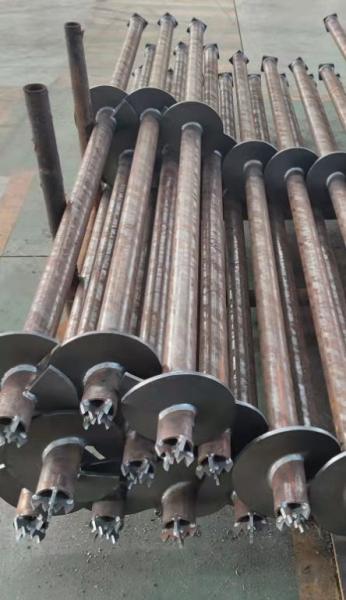 High Strength Galvanized Quick Installation Spiral Helical Anchor Bolt Ground Pile