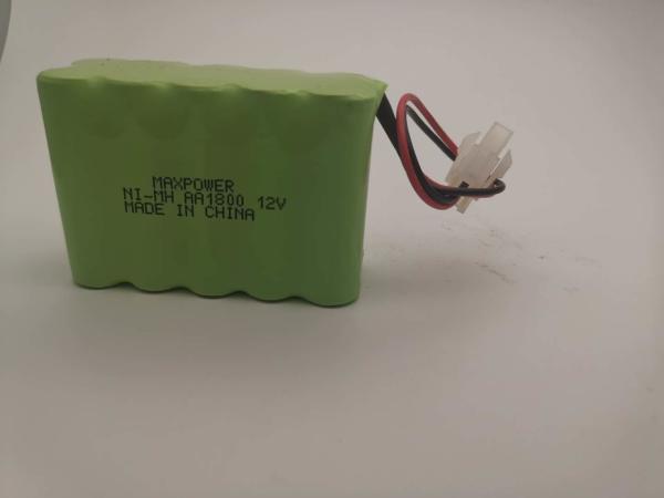 Os ciclos 12V 500 recarregáveis de baixa temperatura do AA 1800 do bloco da bateria de Nimh com truque carregam