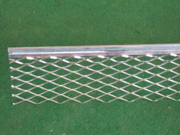 Expanded Plaster Angle Bead Galvanized Steel Smooth Round Nose For Building Wall