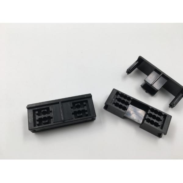 LKM HASCO DME Industrial Plastic Molding Black Precision Plastic Parts For Industrial Field