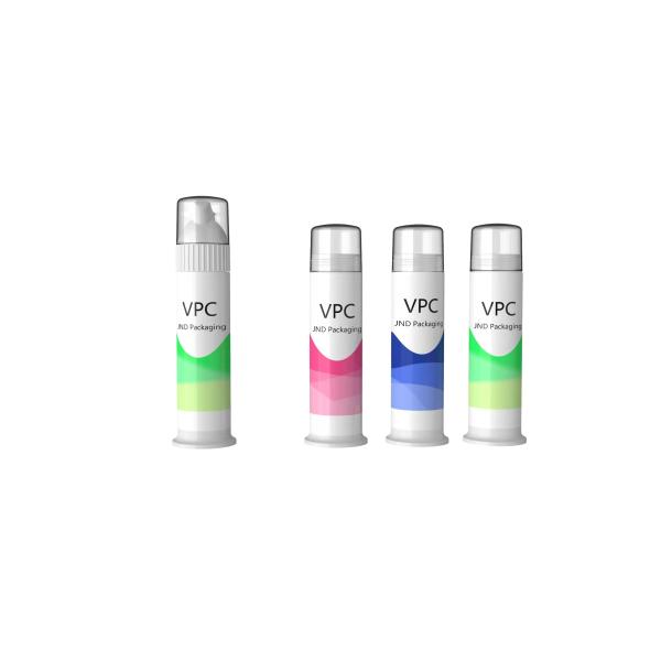 Easy Access Eco-Friendly PP Material Airless Toothpaste Pump Labeling Customized 100ml