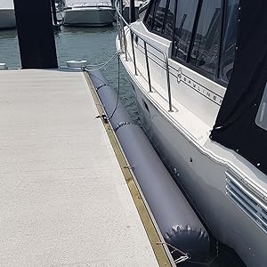 Customized Heavy-Duty Inflatable PVC Boat Fender for Docking and Yacht Sailboats Deflatable for Easy Storage Boat Bumper