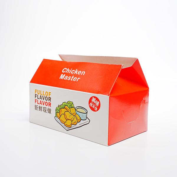 China Manufacturer Biodegradable Disposable Food Container Take Out Container Food Box Fried Chicken Packaging Boxes