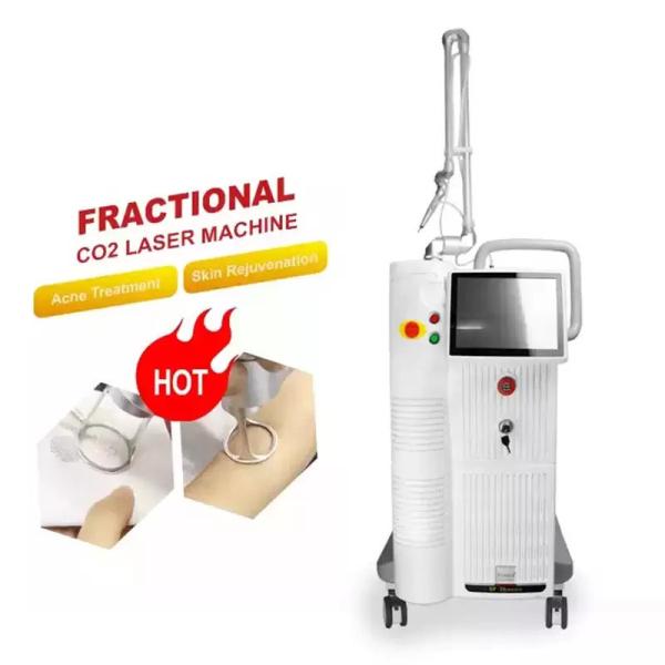 Multi Language Fractional CO2 Laser System 40W For Interval / Continuous Working